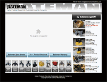 Tablet Screenshot of batemanmanufacturing.com